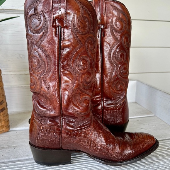 DAN POST, #26636, MENS, BELLEVUE, WESTERN BOOT IN 100% LEATHER. SIZE 9 - Picture 9 of 14